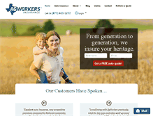 Tablet Screenshot of agworkers.com